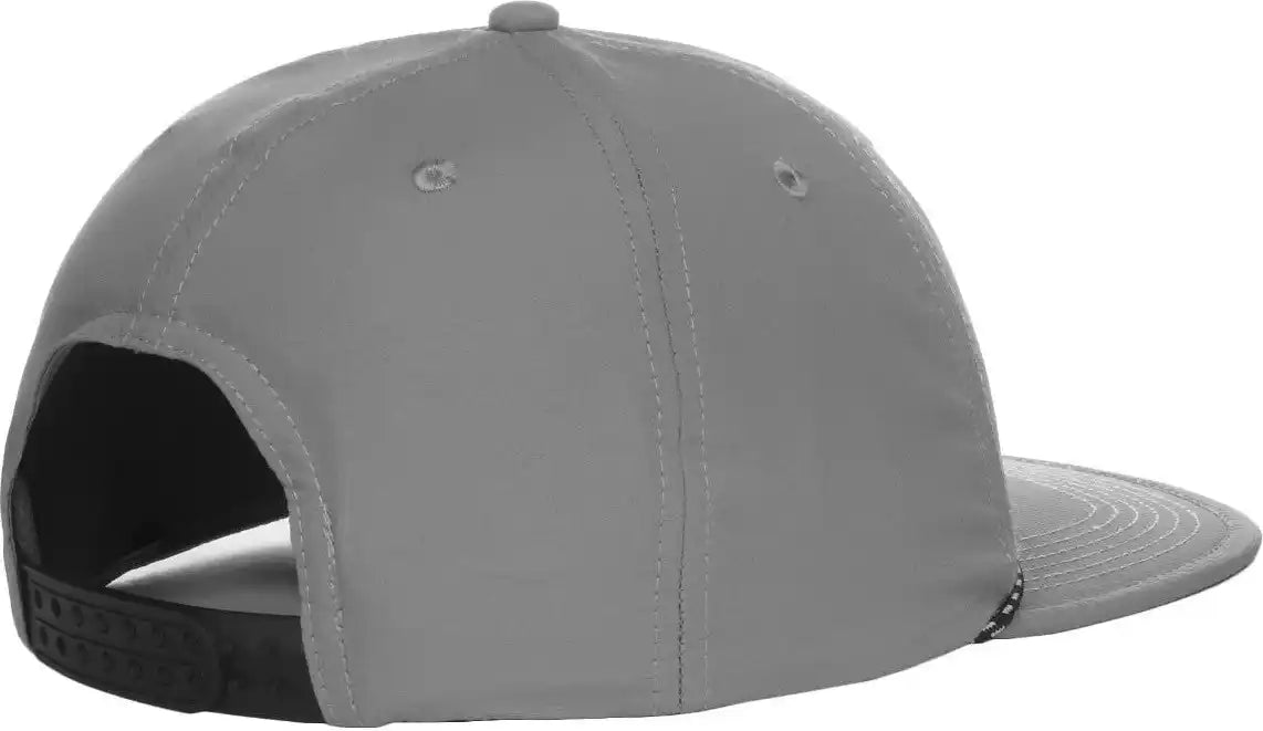 Oc Sports 504 Packable Flat Visor with Cord Cap - Gray - 6 7/8’’ - 7 1/2’’