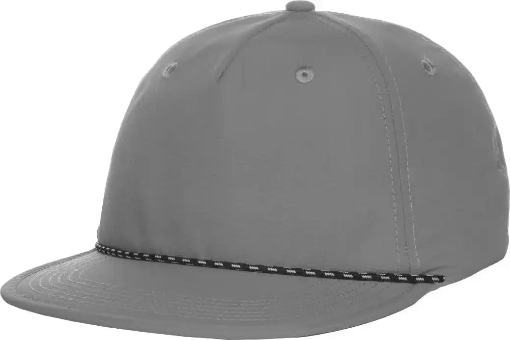 Oc Sports 504 Packable Flat Visor with Cord Cap - Gray - 6 7/8’’ - 7 1/2’’