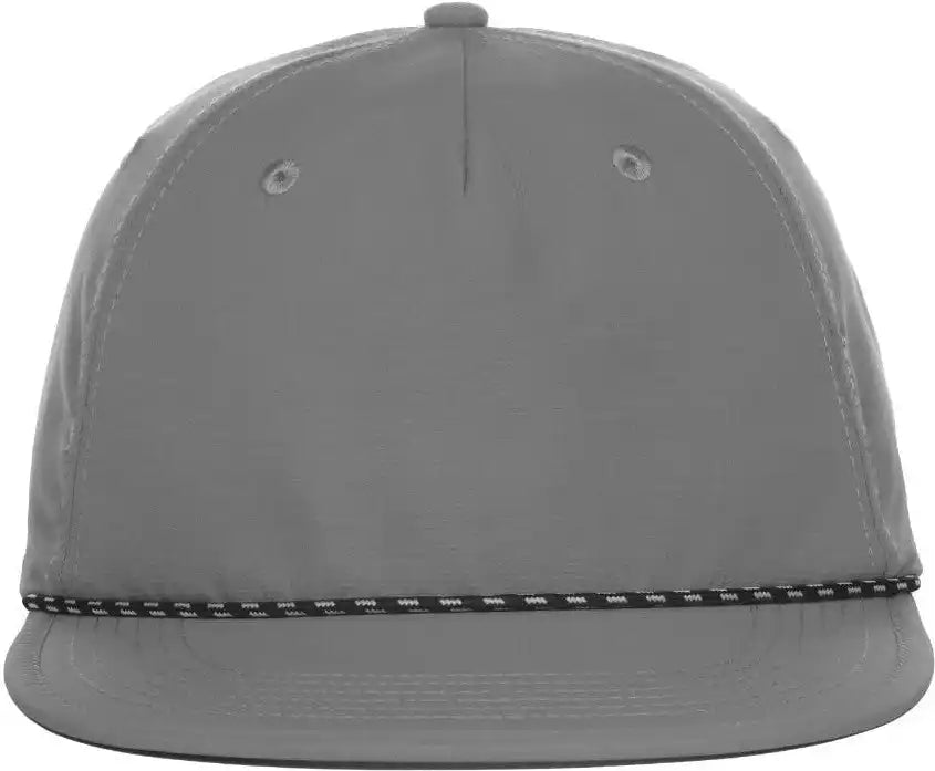 Oc Sports 504 Packable Flat Visor with Cord Cap - Gray - 6 7/8’’ - 7 1/2’’