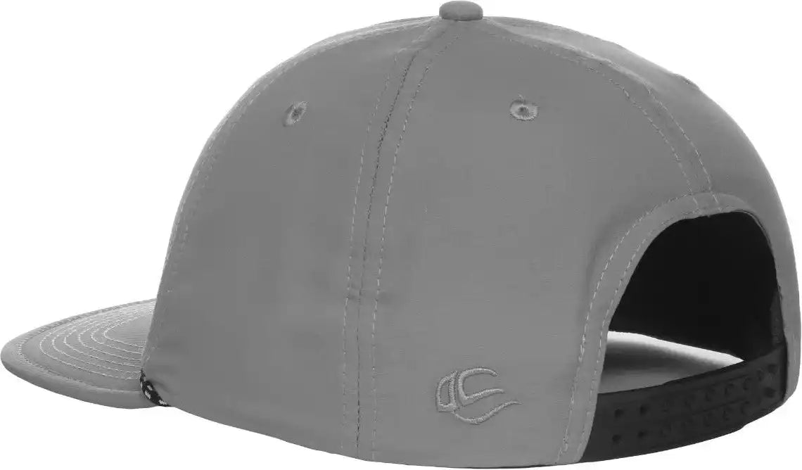 Oc Sports 504 Packable Flat Visor with Cord Cap - Gray - 6 7/8’’ - 7 1/2’’