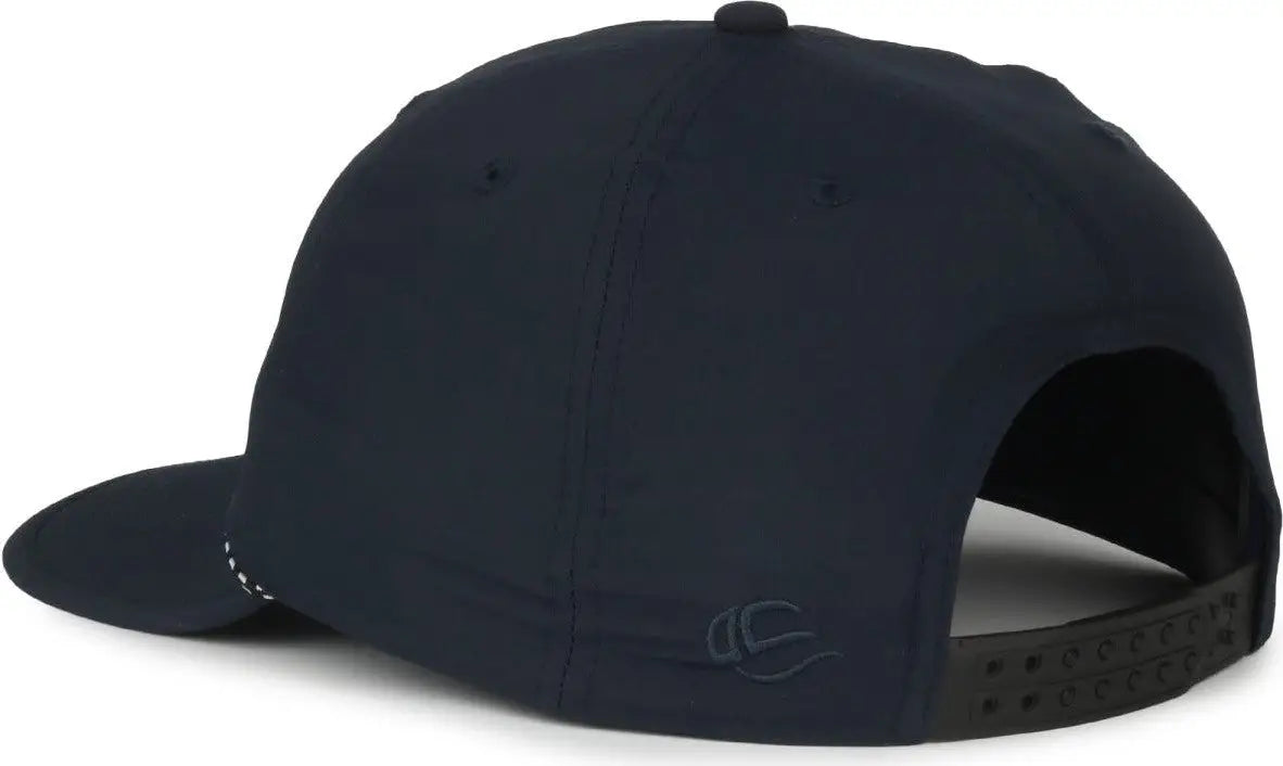 Oc Sports 504 Packable Flat Visor with Cord Cap - Navy