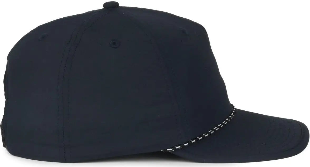 Oc Sports 504 Packable Flat Visor with Cord Cap - Navy