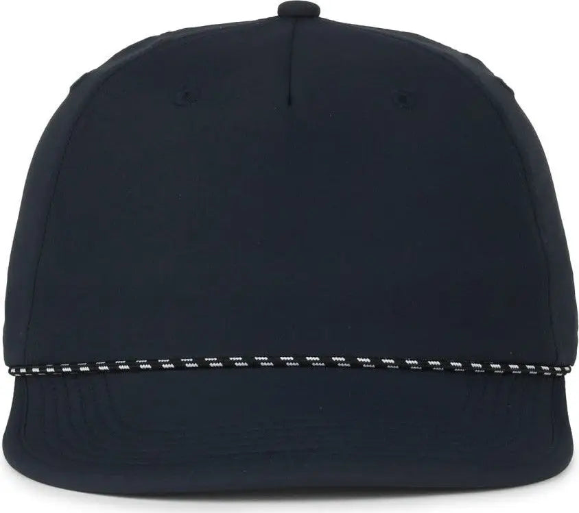 Oc Sports 504 Packable Flat Visor with Cord Cap - Navy