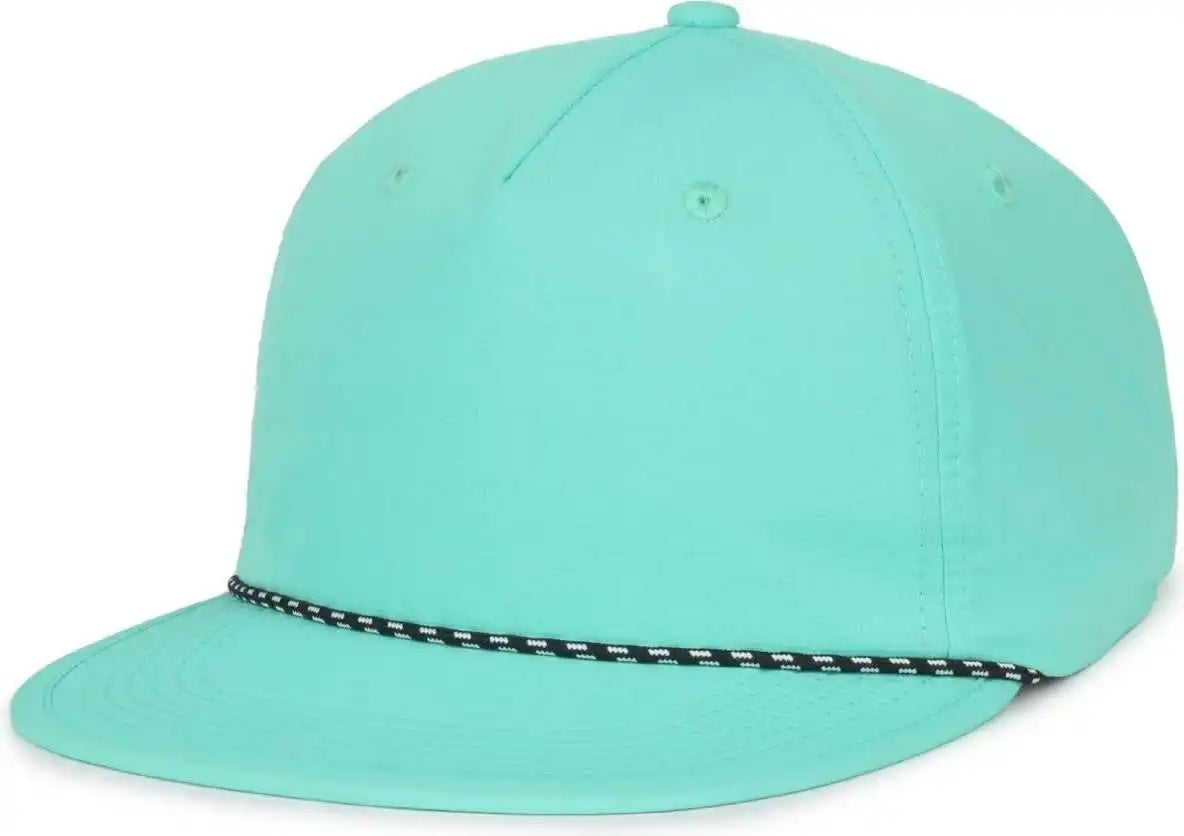 Oc Sports 504 Packable Flat Visor with Cord Cap - Sea Foam - Osfm