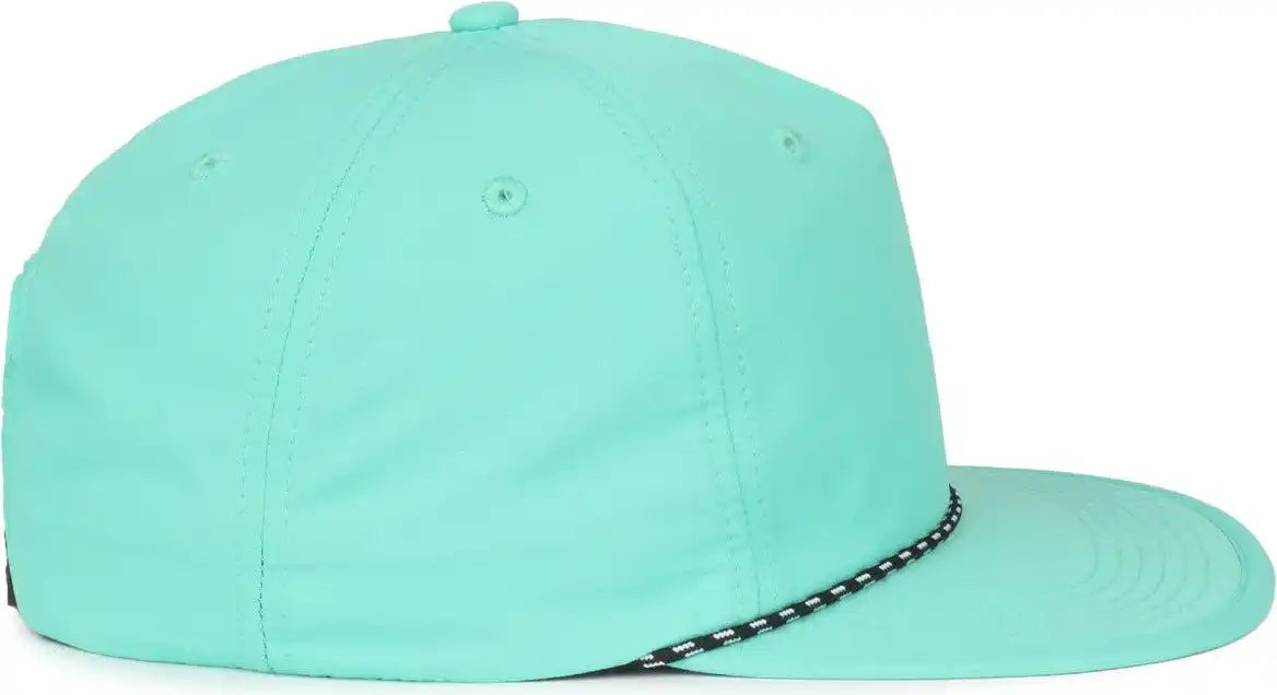 Oc Sports 504 Packable Flat Visor with Cord Cap - Sea Foam - Osfm