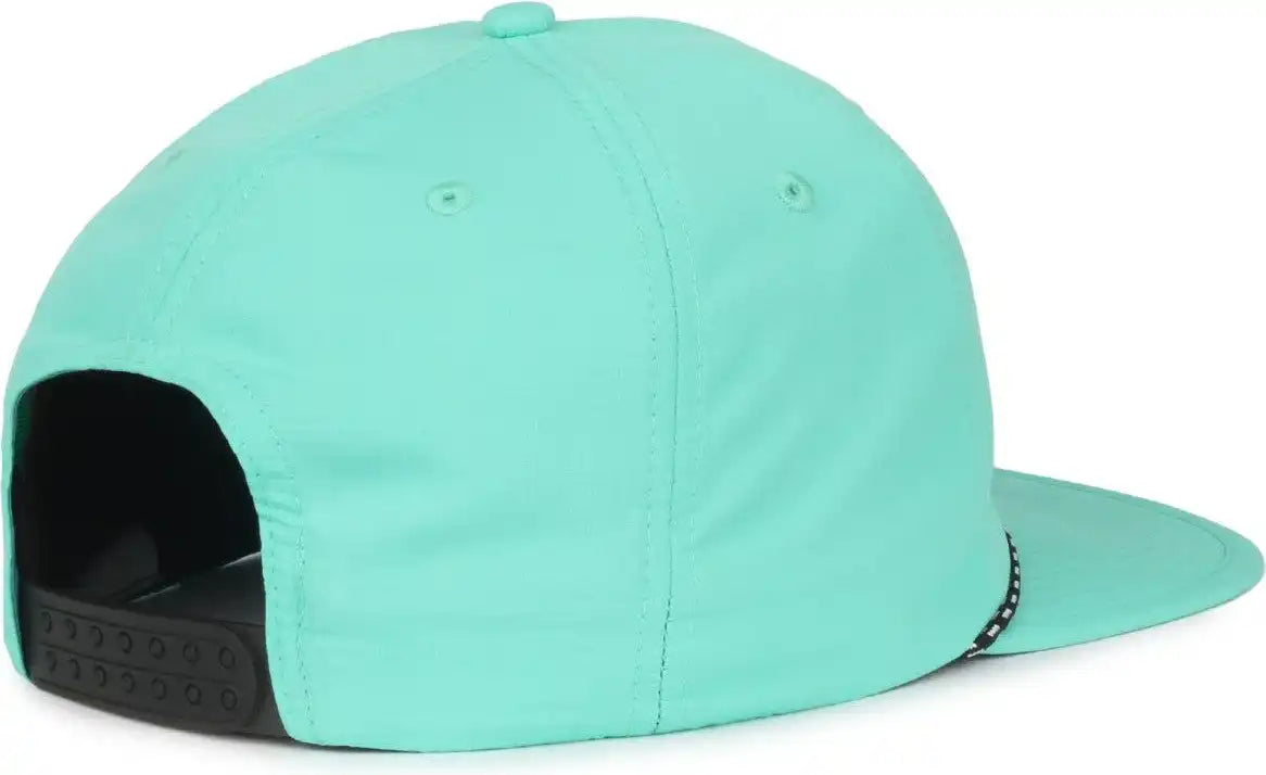 Oc Sports 504 Packable Flat Visor with Cord Cap - Sea Foam - Osfm