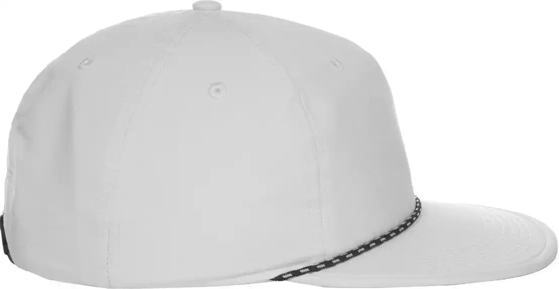 Oc Sports 504 Packable Flat Visor with Cord Cap - White - 6 7/8’’ - 7 1/2’’