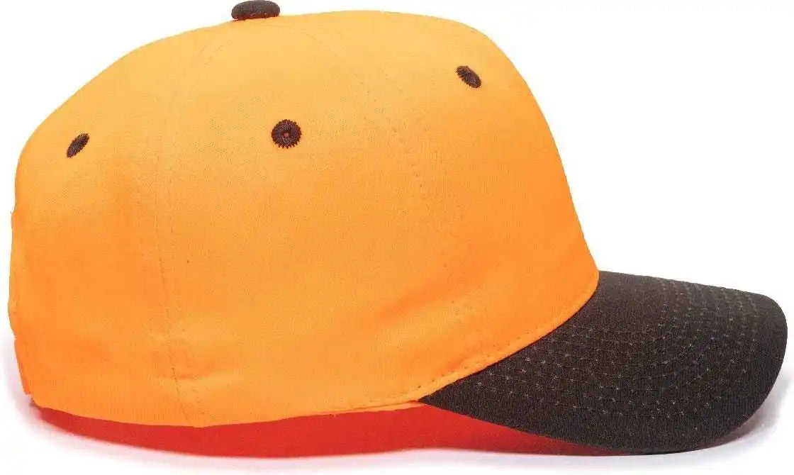Oc Sports 550is Adjustable Cap that is Easily Visible - Blaze Dark Brown - 6 7/8’’ - 7 1/2’’