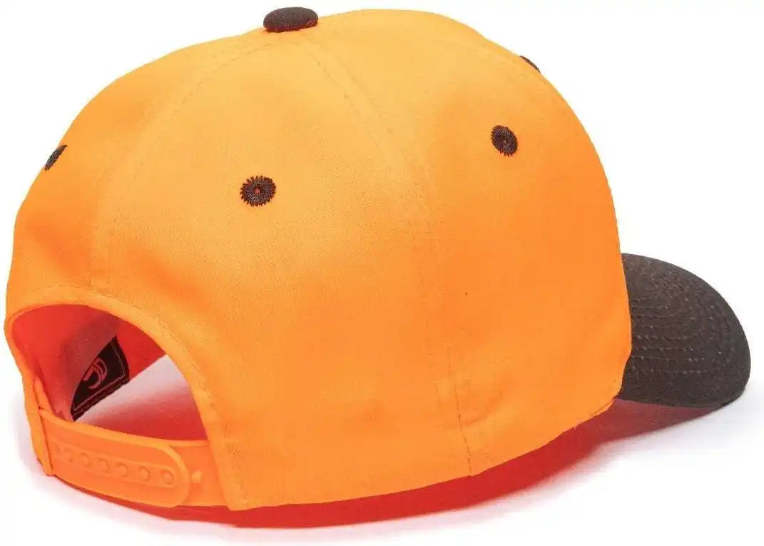 Oc Sports 550is Adjustable Cap that is Easily Visible - Blaze Dark Brown - 6 7/8’’ - 7 1/2’’