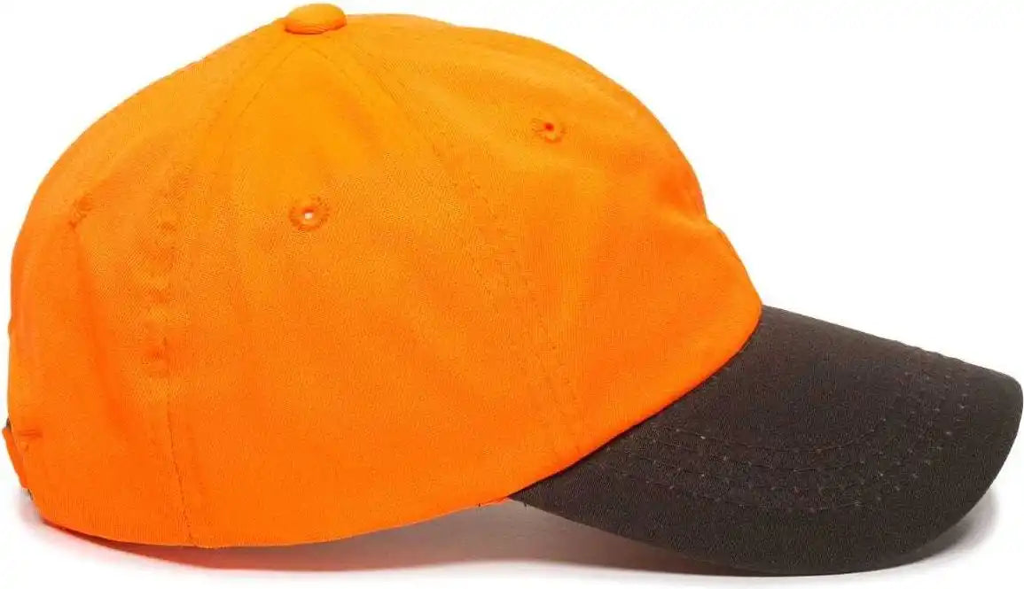 Oc Sports 553is Adjustable Cap that is Easily Visible - Blaze Dark Brown - 6 7/8’’ - 7 1/2’’