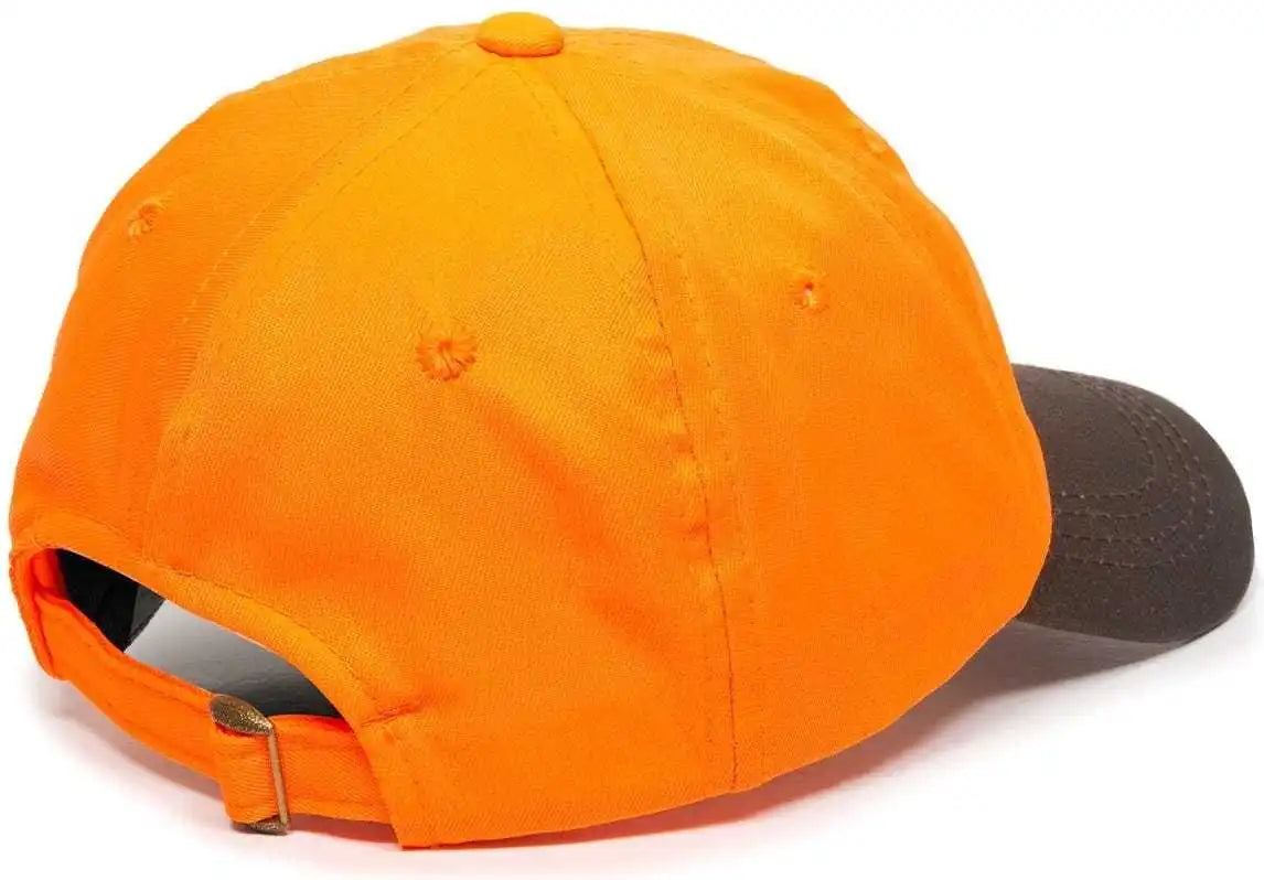 Oc Sports 553is Adjustable Cap that is Easily Visible - Blaze Dark Brown - 6 7/8’’ - 7 1/2’’
