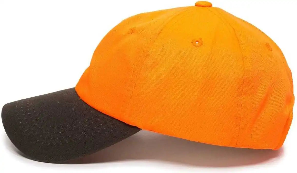 Oc Sports 553is Adjustable Cap that is Easily Visible - Blaze Dark Brown - 6 7/8’’ - 7 1/2’’