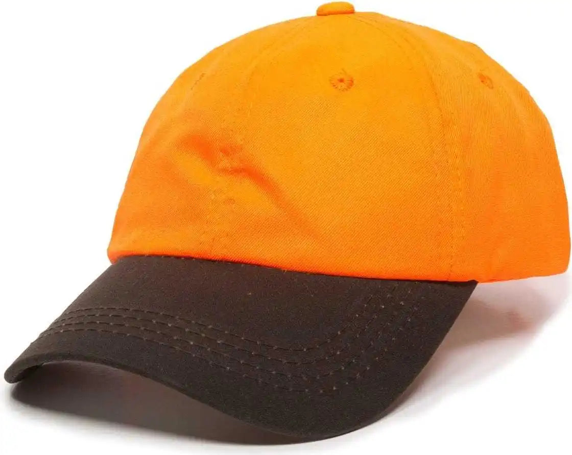 Oc Sports 553is Adjustable Cap that is Easily Visible - Blaze Dark Brown - 6 7/8’’ - 7 1/2’’