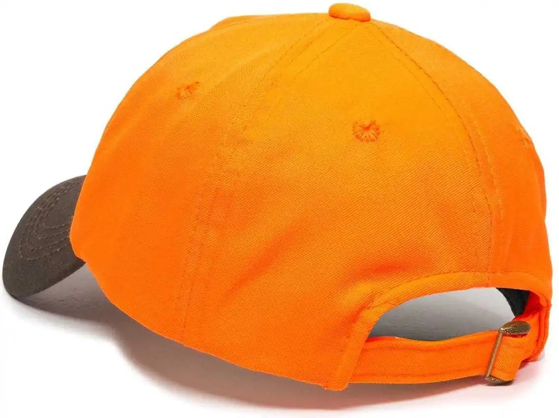 Oc Sports 553is Adjustable Cap that is Easily Visible - Blaze Dark Brown - 6 7/8’’ - 7 1/2’’