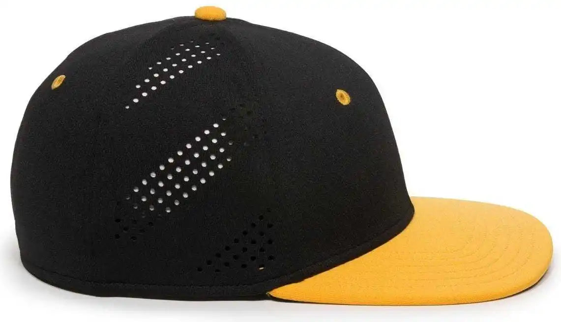 Oc Sports Air25 Flexible Fitting Cap - Black Gold