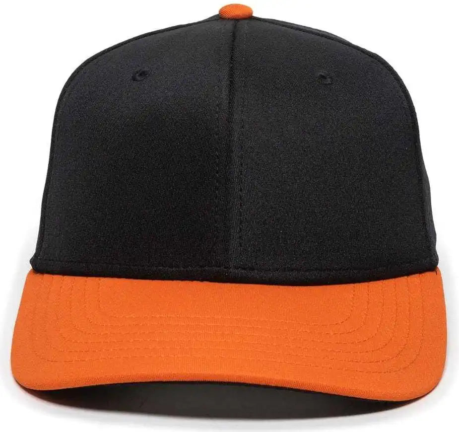 Oc Sports Air25 Flexible Fitting Cap - Black Orange