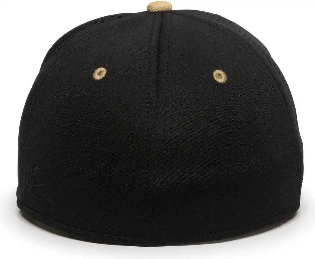 Oc Sports Air25 Flexible Fitting Cap - Black Vegas Gold
