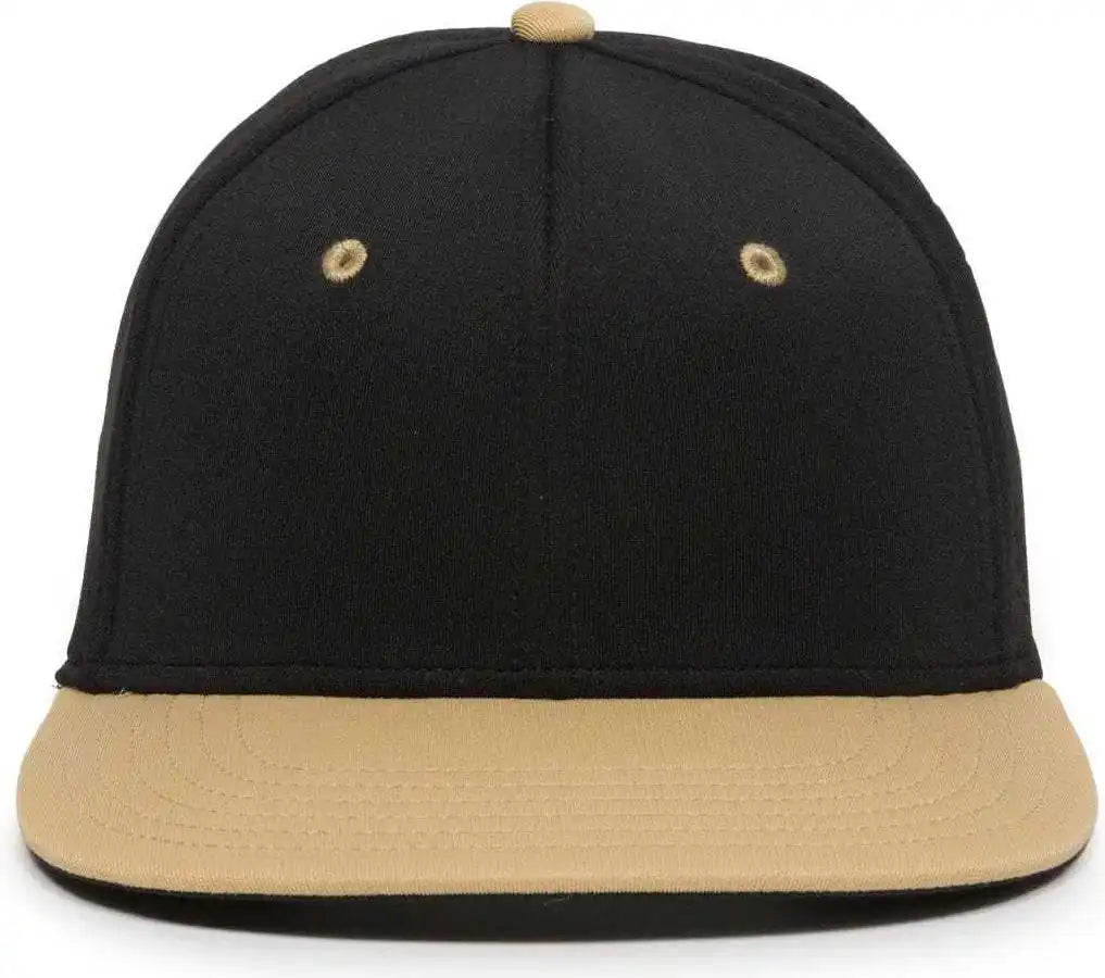 Oc Sports Air25 Flexible Fitting Cap - Black Vegas Gold