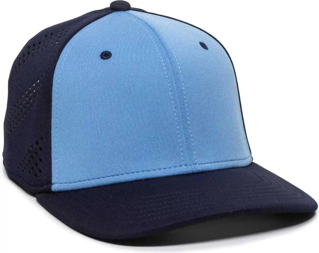 Oc Sports Air25 Flexible Fitting Cap - Columbia Blue Navy - 6 3/8’’ - 3/4’’
