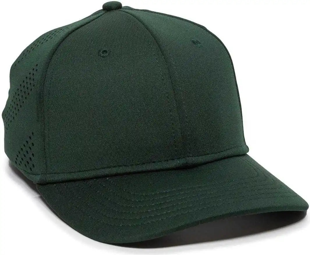 Oc Sports Air25 Flexible Fitting Cap - Dark Green - Forest / 6 3/8’’ - 3/4’’
