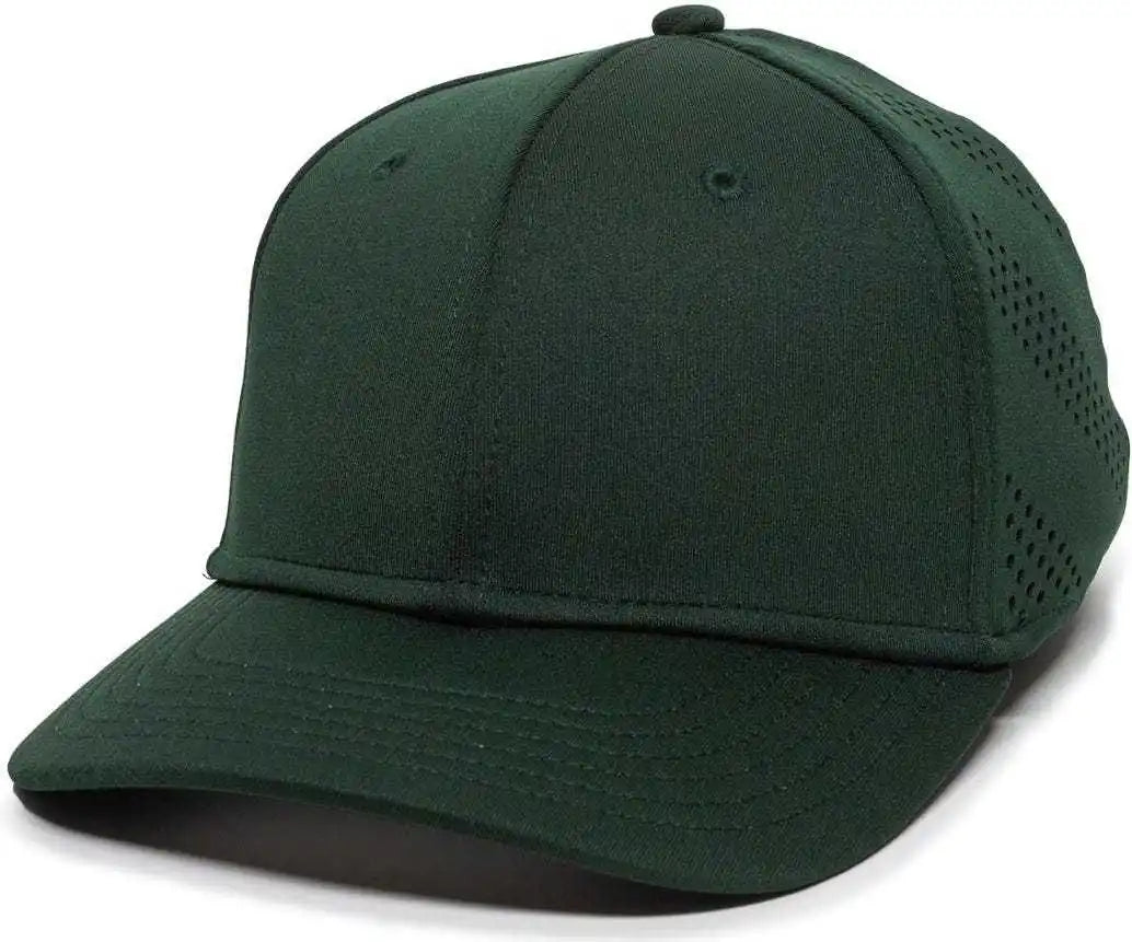 Oc Sports Air25 Flexible Fitting Cap - Dark Green