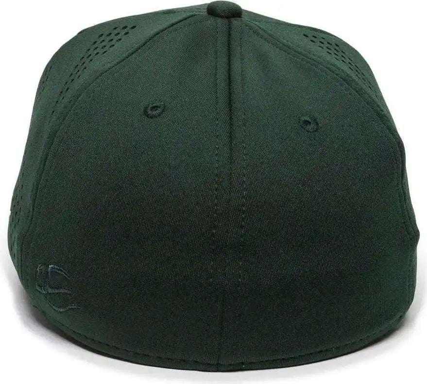 Oc Sports Air25 Flexible Fitting Cap - Dark Green - Forest / 6 3/8’’ - 3/4’’