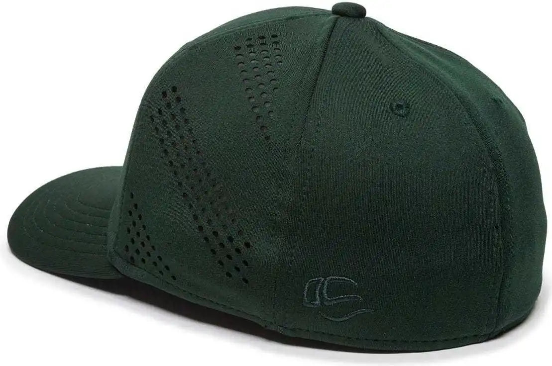 Oc Sports Air25 Flexible Fitting Cap - Dark Green