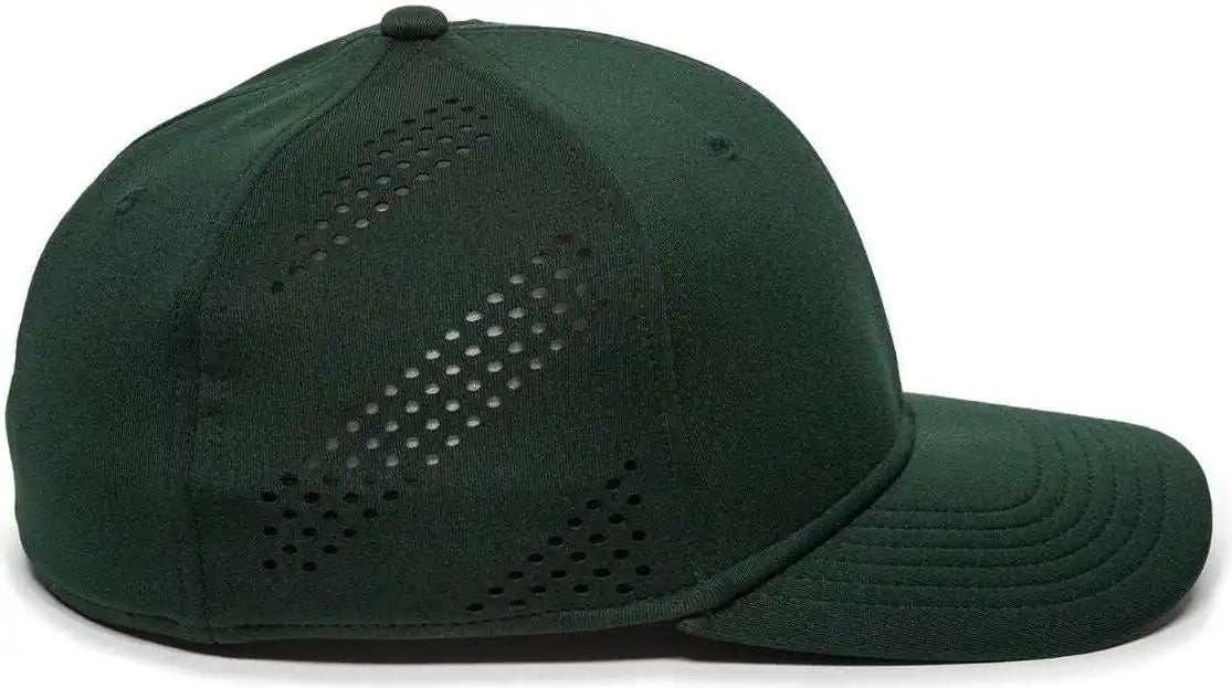 Oc Sports Air25 Flexible Fitting Cap - Dark Green
