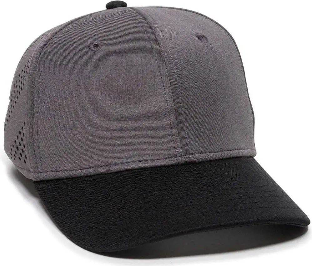 Oc Sports Air25 Flexible Fitting Cap - Graphite Black