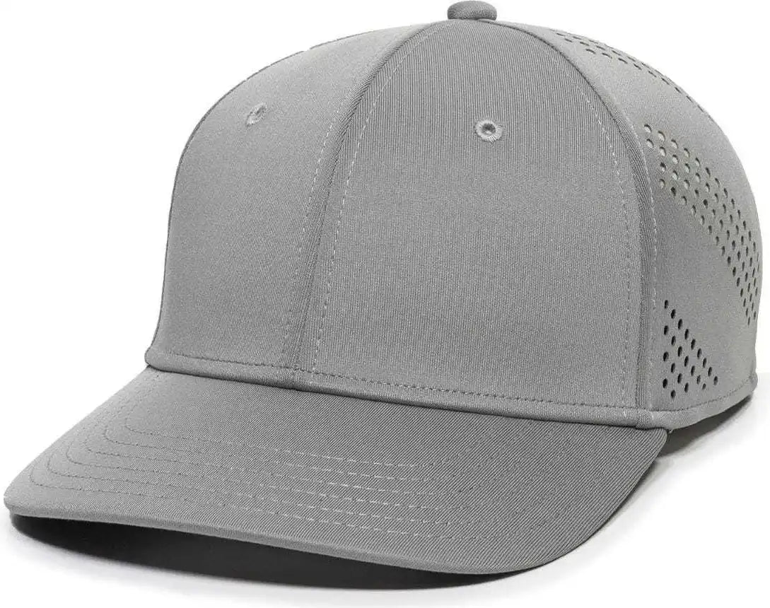 Oc Sports Air25 Flexible Fitting Cap - Light Gray