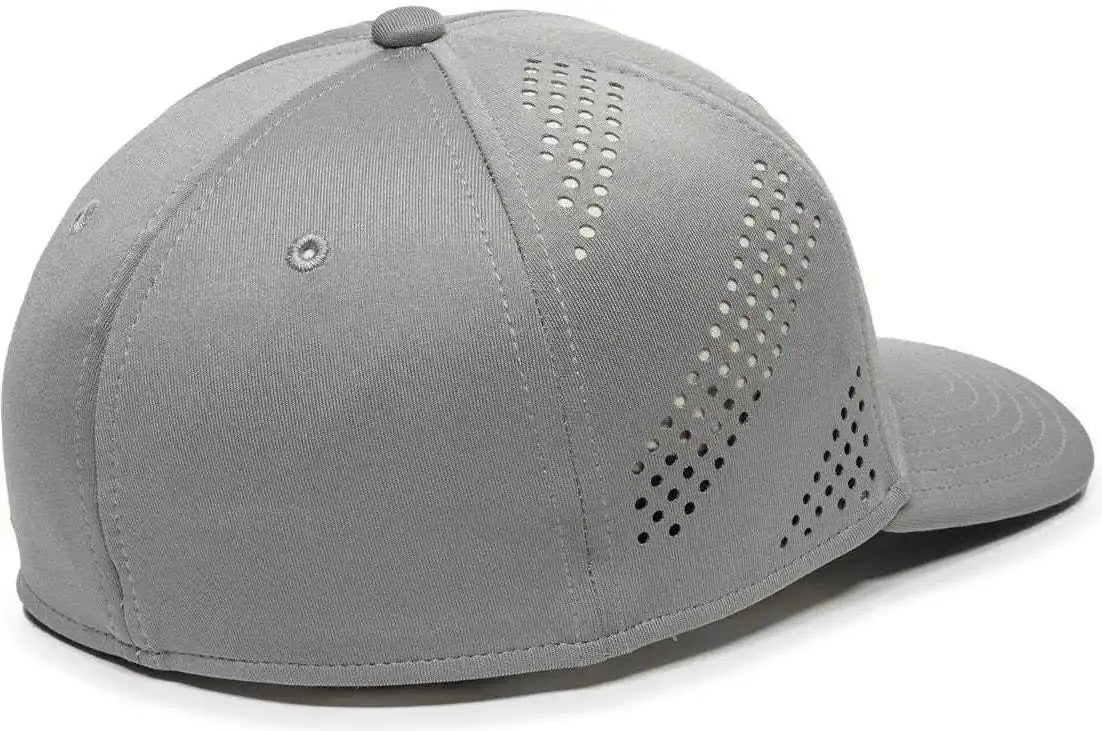 Oc Sports Air25 Flexible Fitting Cap - Light Gray