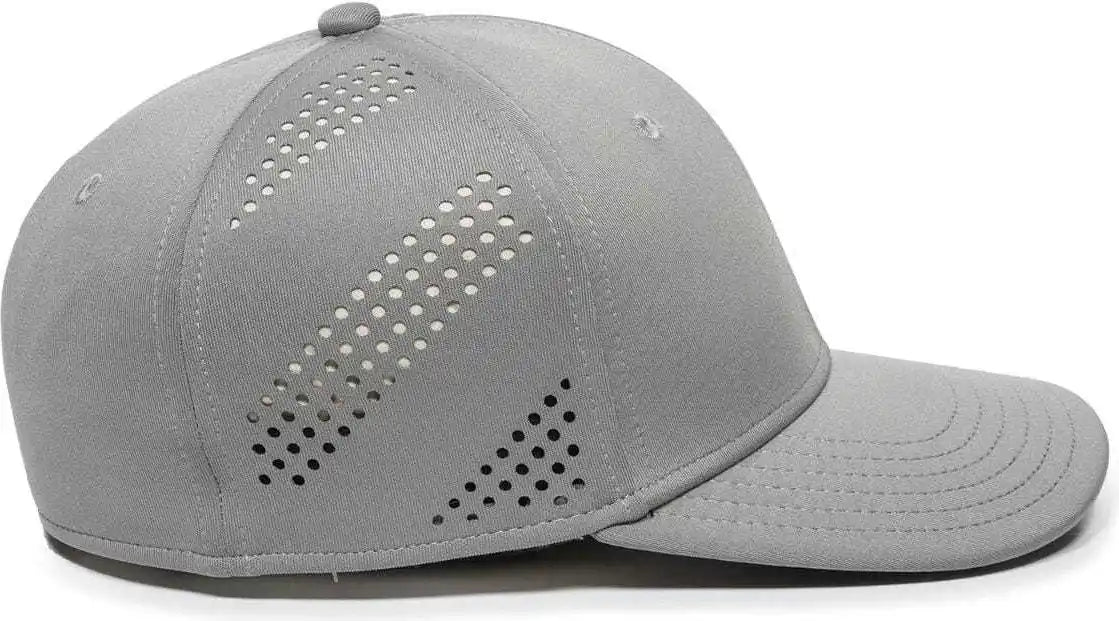 Oc Sports Air25 Flexible Fitting Cap - Light Gray