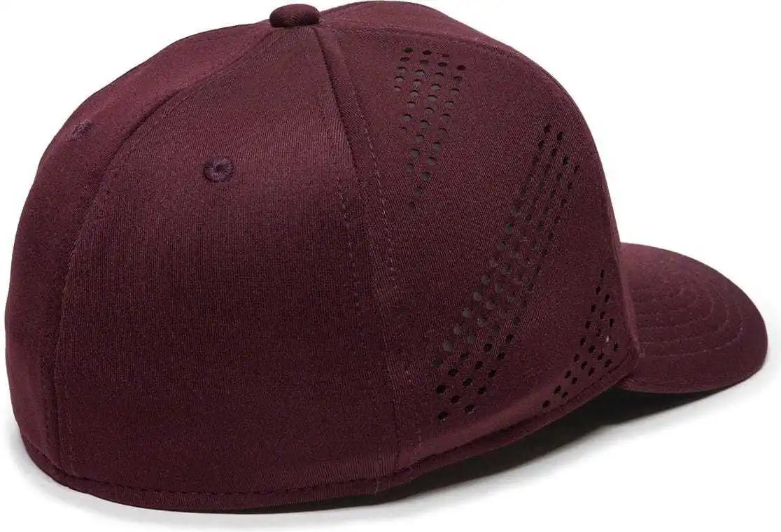 Oc Sports Air25 Flexible Fitting Cap - Maroon