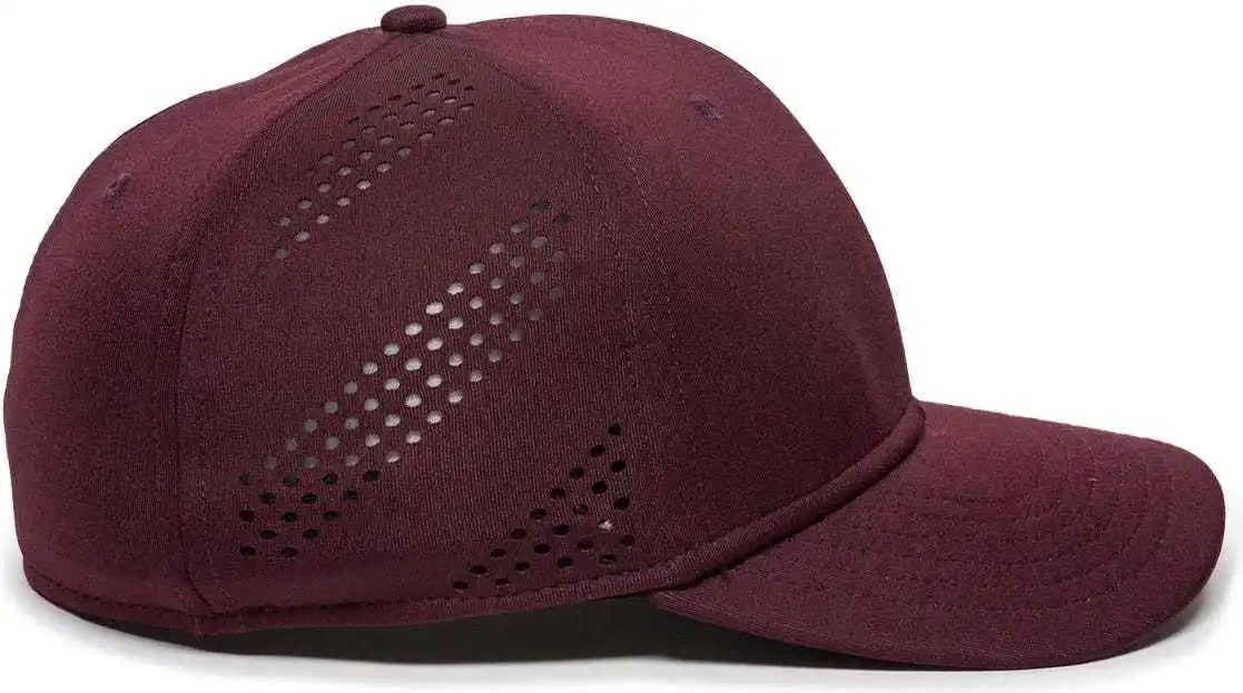 Oc Sports Air25 Flexible Fitting Cap - Maroon