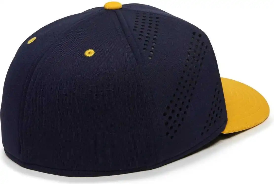 Oc Sports Air25 Flexible Fitting Cap - Navy Gold