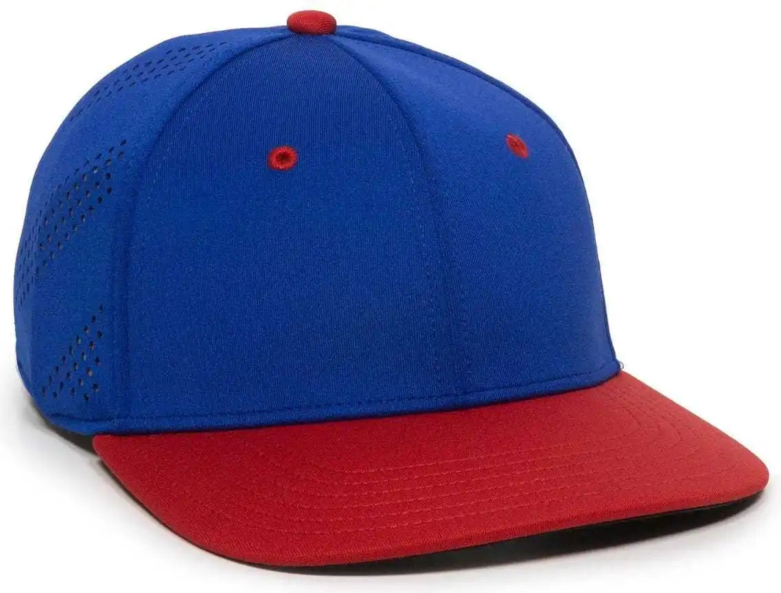 Oc Sports Air25 Flexible Fitting Cap - Royal Red - 6 3/8’’ - 3/4’’
