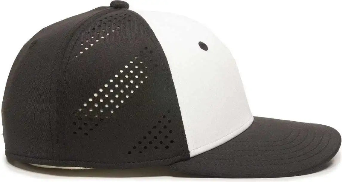 Oc Sports Air25 Flexible Fitting Cap - White Black