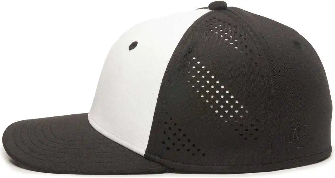 Oc Sports Air25 Flexible Fitting Cap - White Black