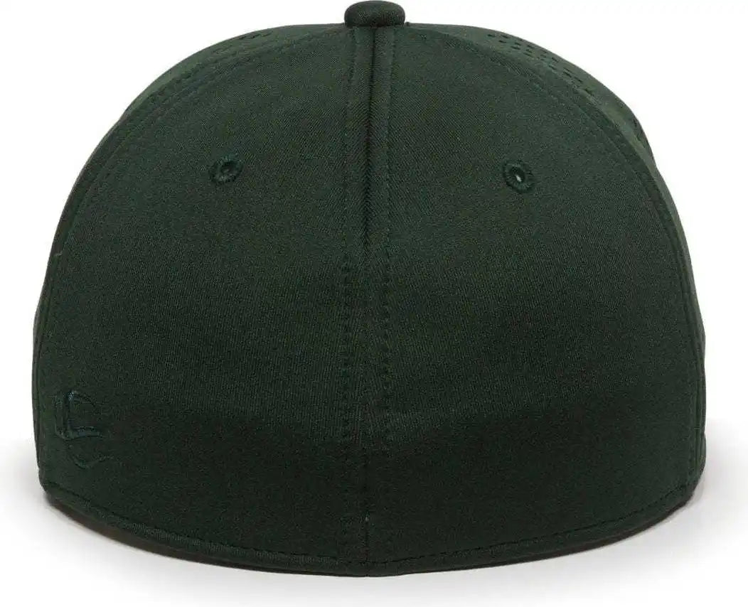 Oc Sports Air25 Flexible Fitting Cap - White Dark Green - Forest / 6 3/8’’ - 3/4’’