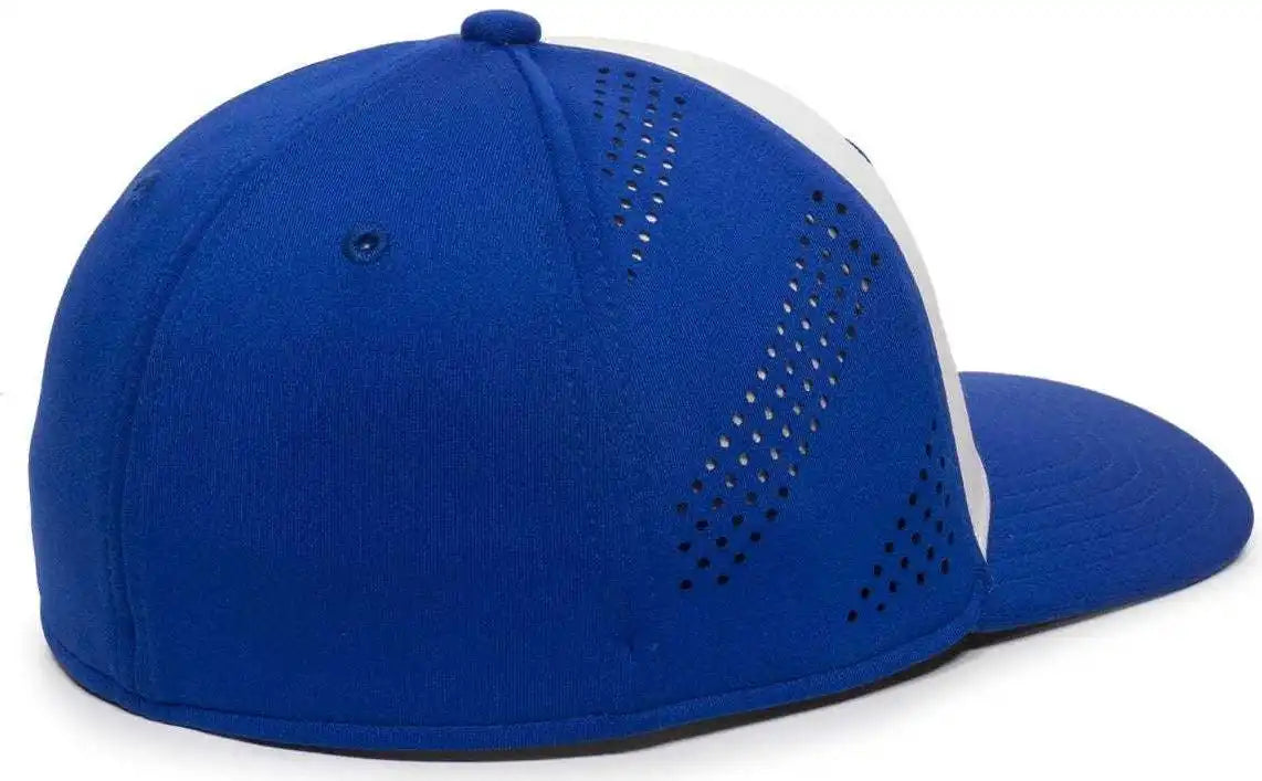 Oc Sports Air25 Flexible Fitting Cap - White Royal