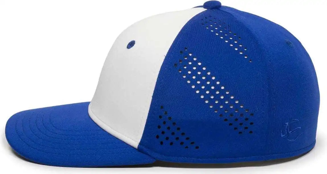 Oc Sports Air25 Flexible Fitting Cap - White Royal