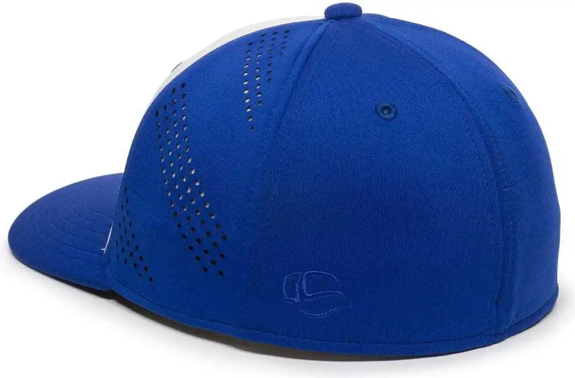 Oc Sports Air25 Flexible Fitting Cap - White Royal