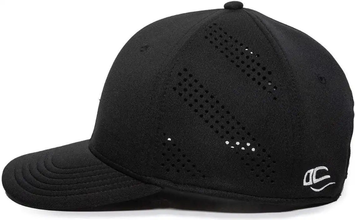 Oc Sports Air50 Proflex Adjustable Performance Cap - Black - 6 7/8’’ - 7 1/2’’