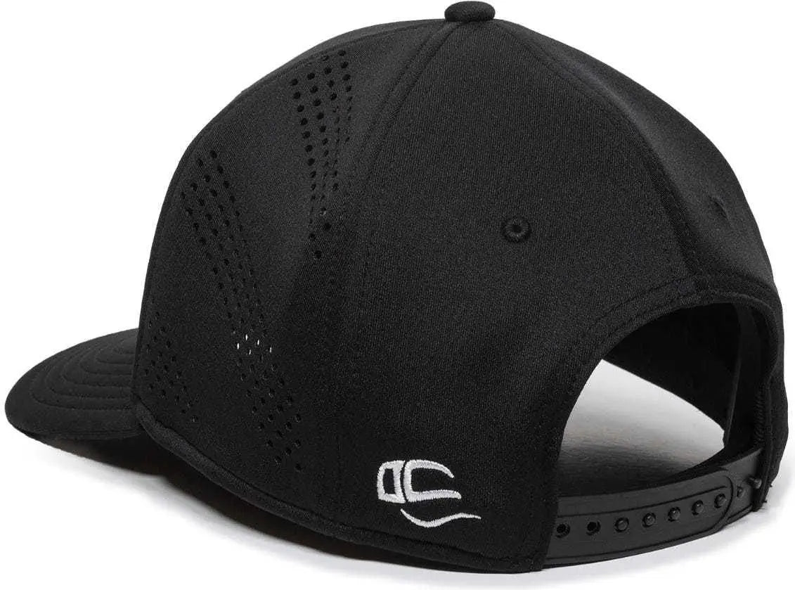 Oc Sports Air50 Proflex Adjustable Performance Cap - Black - 6 7/8’’ - 7 1/2’’