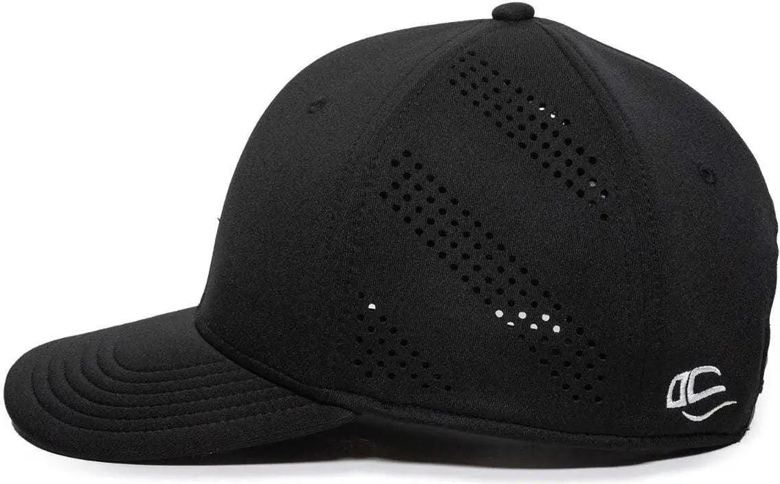 Oc Sports Air50 Proflex Adjustable Performance Cap - Black - 6 7/8’’ - 7 1/2’’