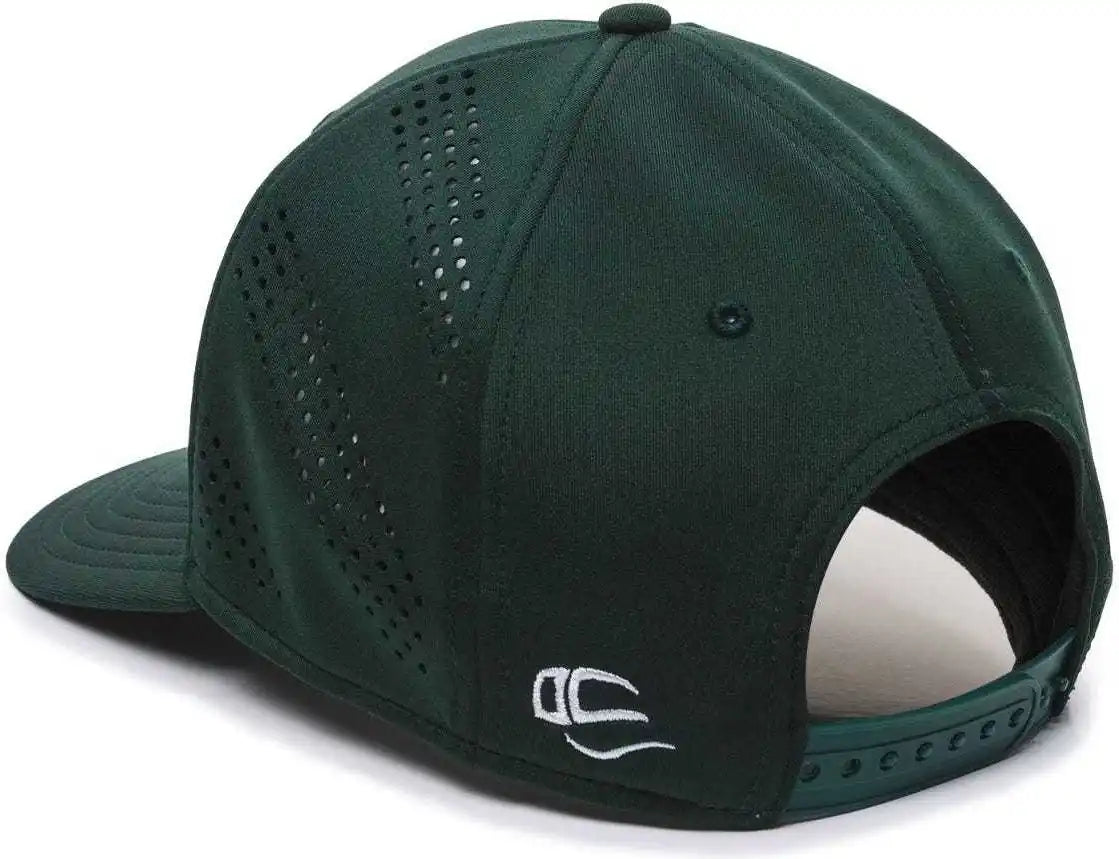 Oc Sports Air50 Proflex Adjustable Performance Cap - Dark Green - Forest / 6 7/8’’ - 7 1/2’’