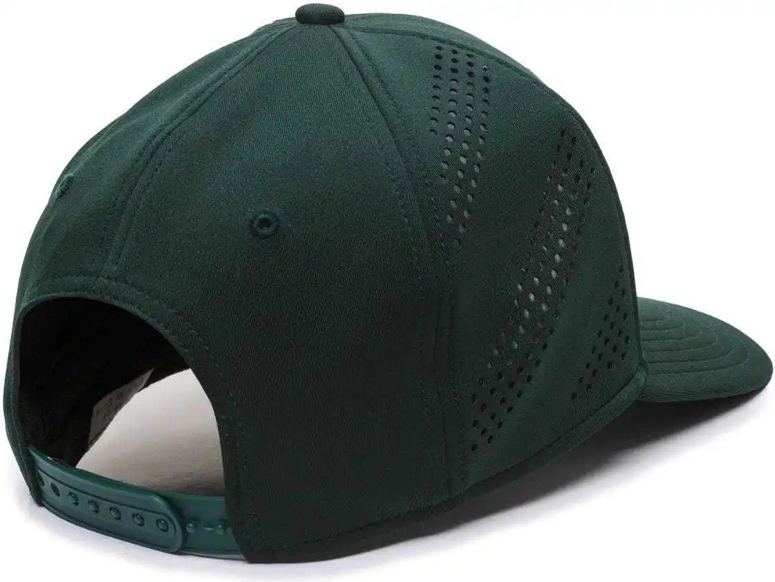 Oc Sports Air50 Proflex Adjustable Performance Cap - Dark Green - Forest / 6 7/8’’ - 7 1/2’’