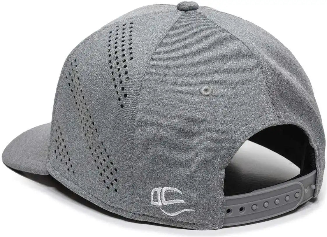 Oc Sports Air50 Proflex Adjustable Performance Cap - Heathered Gray - 6 7/8’’ - 7 1/2’’
