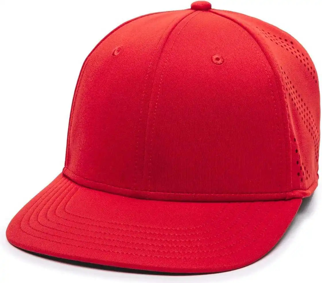 Oc Sports Air50 Proflex Adjustable Performance Cap - Red - 6 7/8’’ - 7 1/2’’