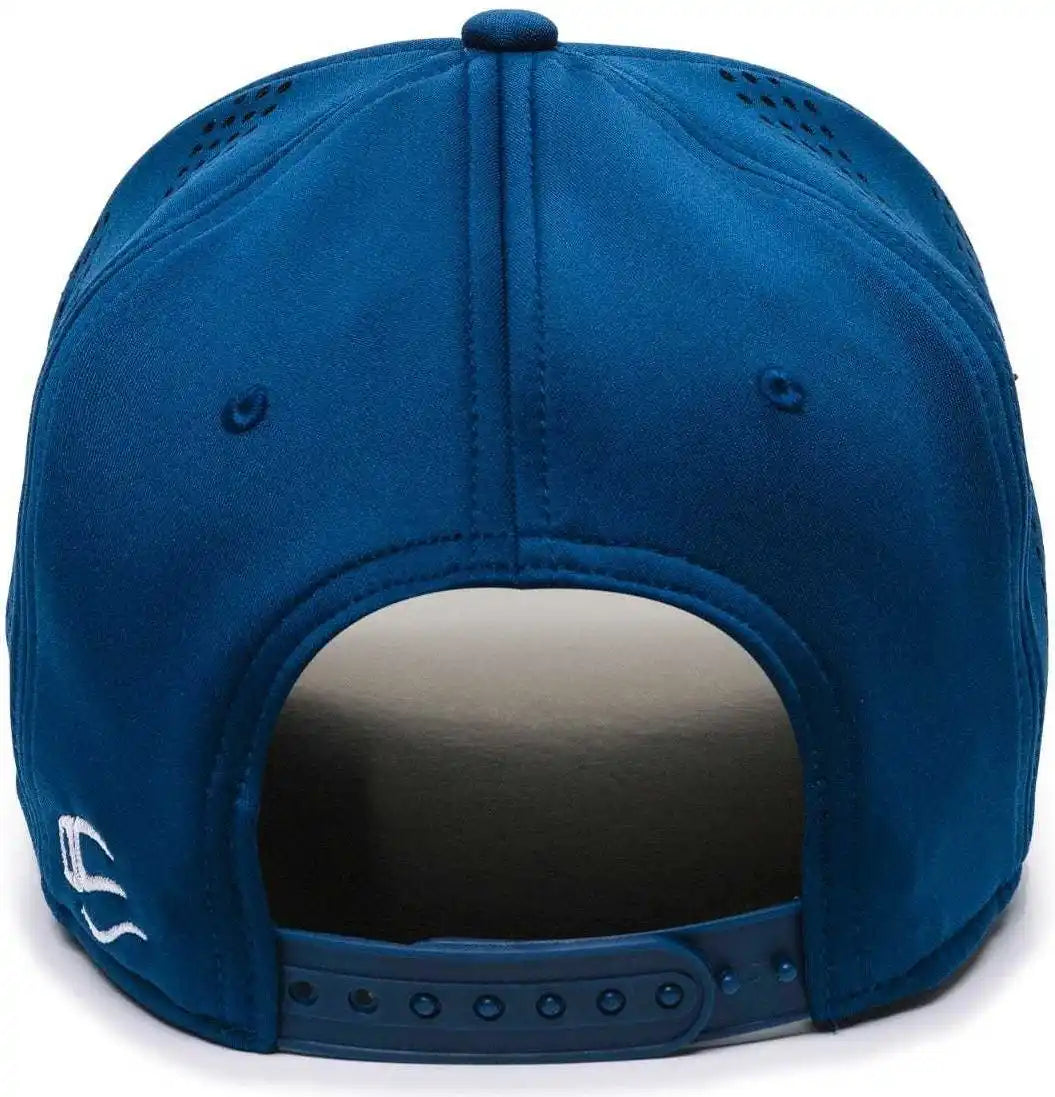 Oc Sports Air50 Proflex Adjustable Performance Cap - White Royal - 6 7/8’’ - 7 1/2’’